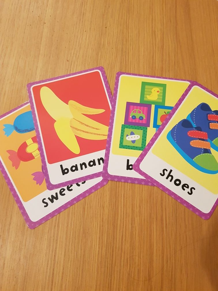 Flashcards Tiny Tots - My first words 40 kart