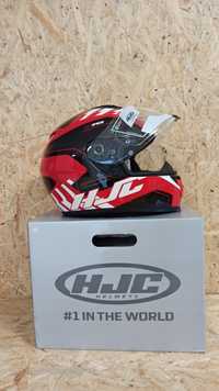 Kask HJC C70 Koro Black/Red/White roz. L