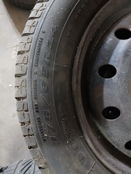 Felgi stalowe z oponami 4x100 R.14