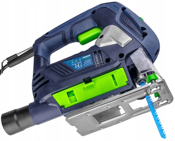 Wyrzynarka Piła Do Drewna Metalu Przecinarka Laser + 10 Brzeszczotów