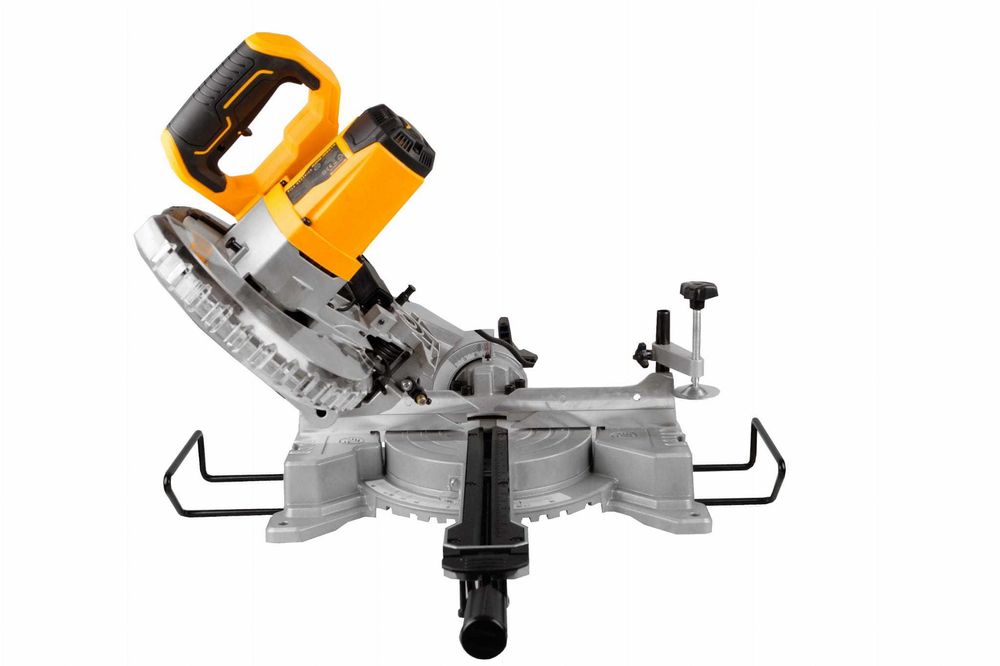 Piła ukośnica z posuwem laserem pilarka ukosowa 216mm 1500W GMM-MS216