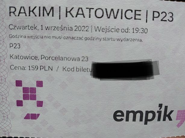 Bilet na koncert Rakima - Katowice 01.09
