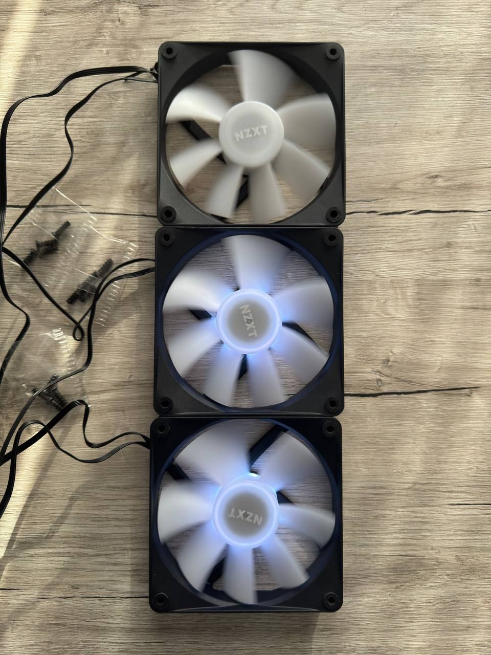 Вентилятор NZXT F120 RGB Core 120мм, чорний (RF-C12TF-B1)