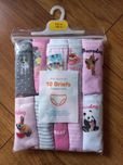 Primark 10pack nowe majtusie zwierzątka 116 figi majtki