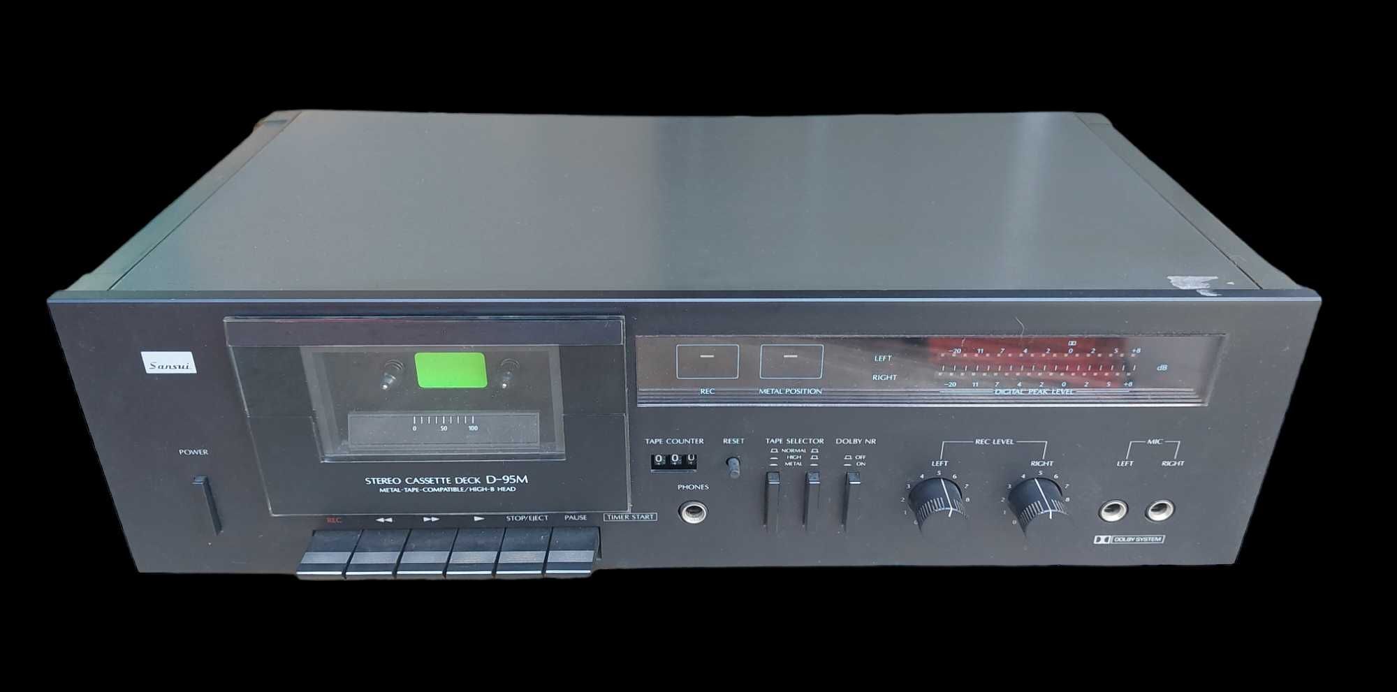 Sansui D-95M Stereo Deck Cassetes