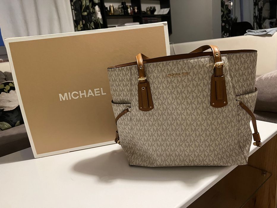 Torebka damska Michael Kors vanilla voyager