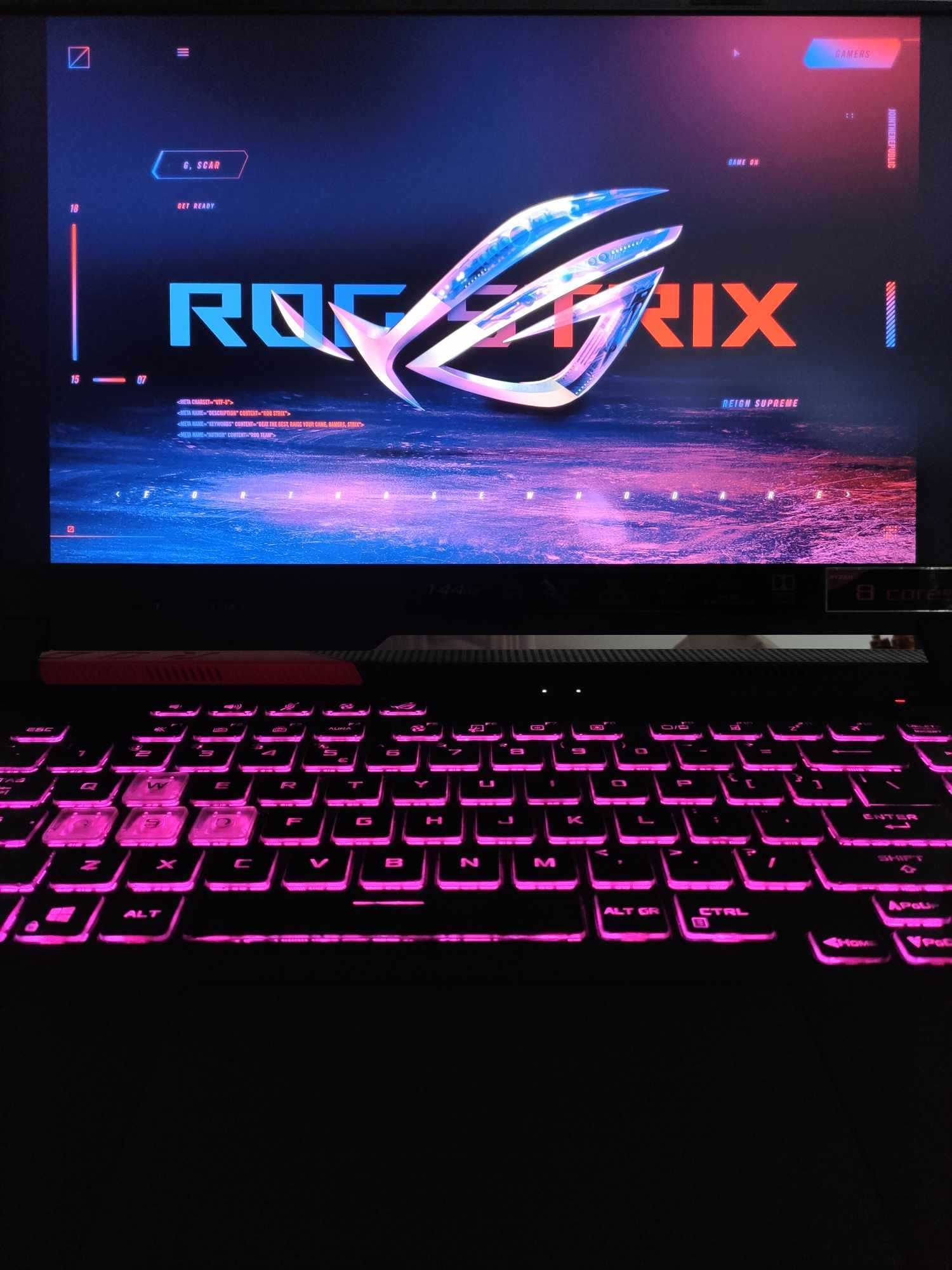 ASUS ROG Strix G15 G513IE-HN004W Ryzen 7-4800H |16GB|512GB|RTX3050Ti