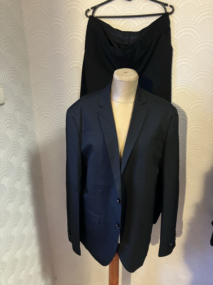 Garnitur super slim jack&jones 52 black