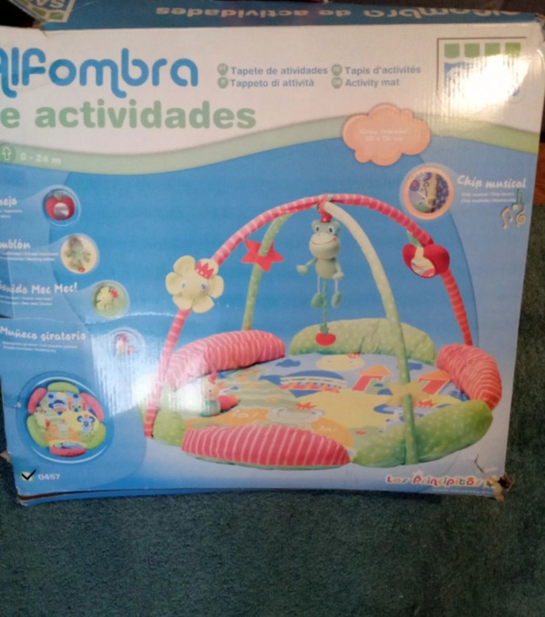 Tapete de actividades bebê