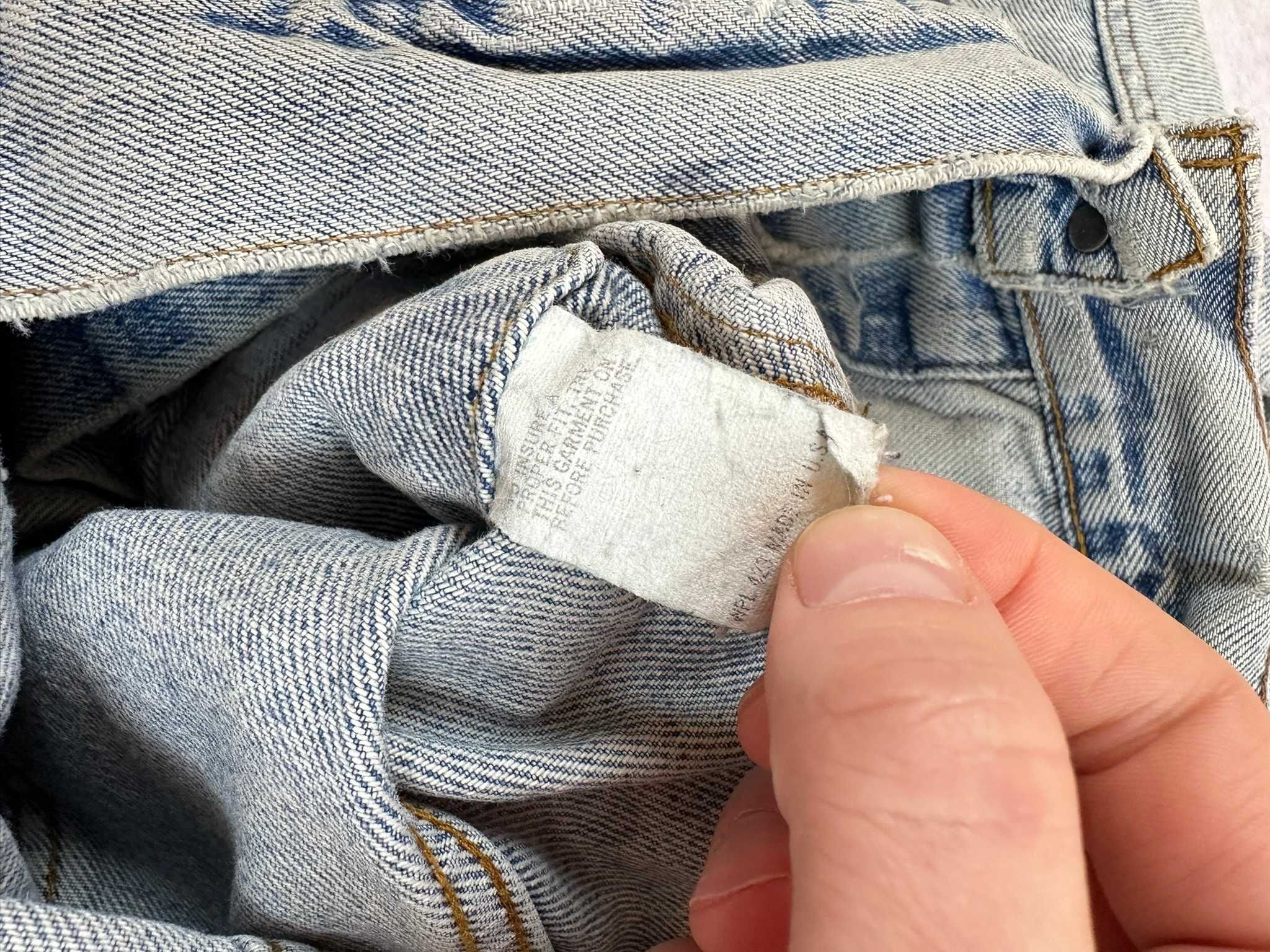 Kurtka jeansowa Levis Strauss vintage damska r. M