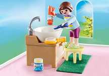 Menina com lavatório Playmobil NOVO