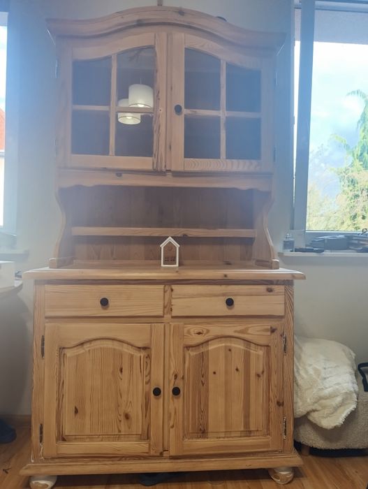 Kredens sosnowy drewniany,komoda,mebel