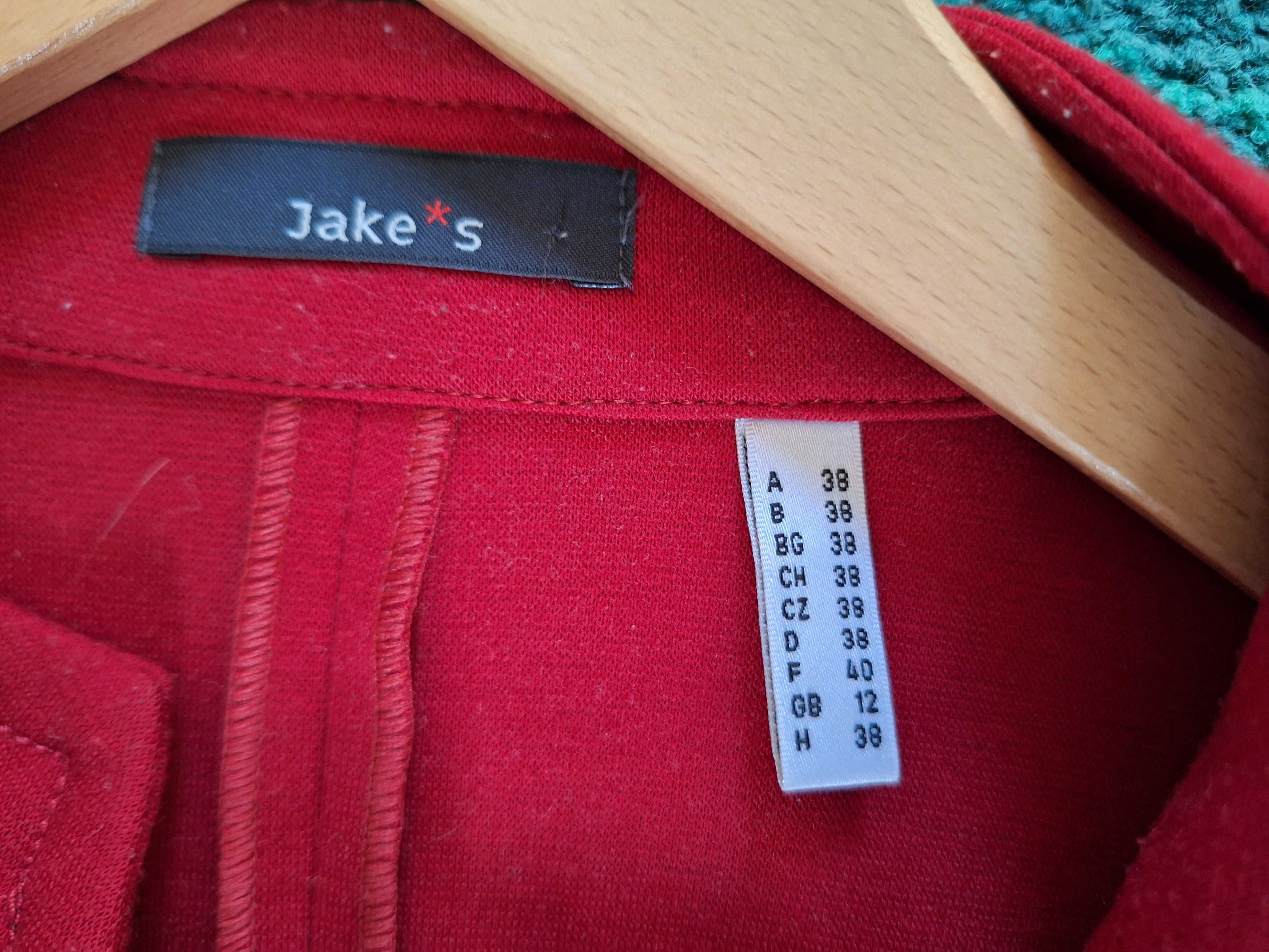 Czerwony żakiet z wielkimi guzikami Jake*s