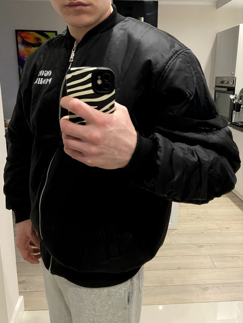Bomper Jacket Ogon Pushka owersize Strike Bark