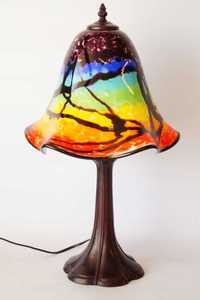 Stylowa lampka murano style kolorowa 3