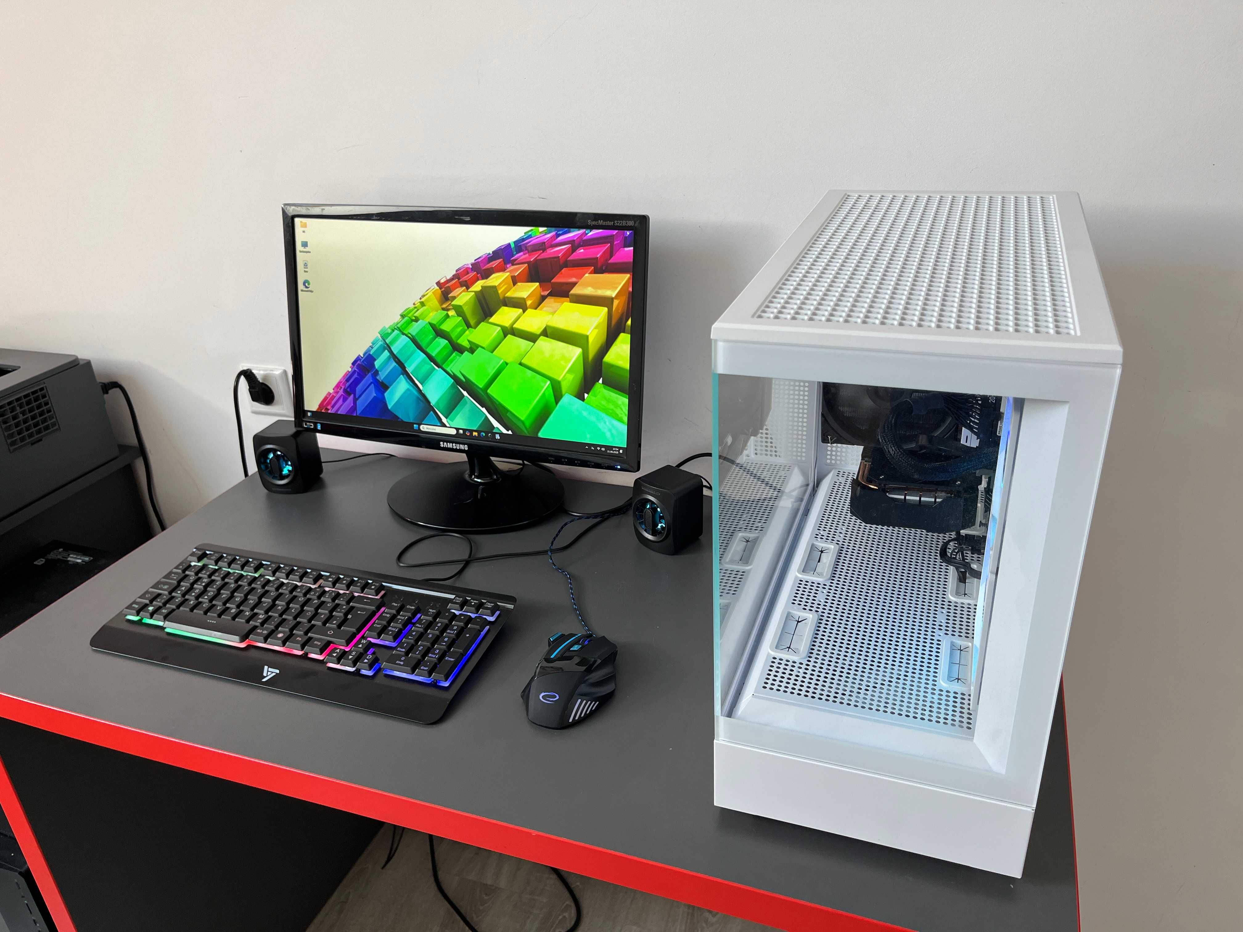 Komputer Gamingowy Gracz i5 11th 32GB DDR4 SSD 1,5 TB GTX 1650 Monitor