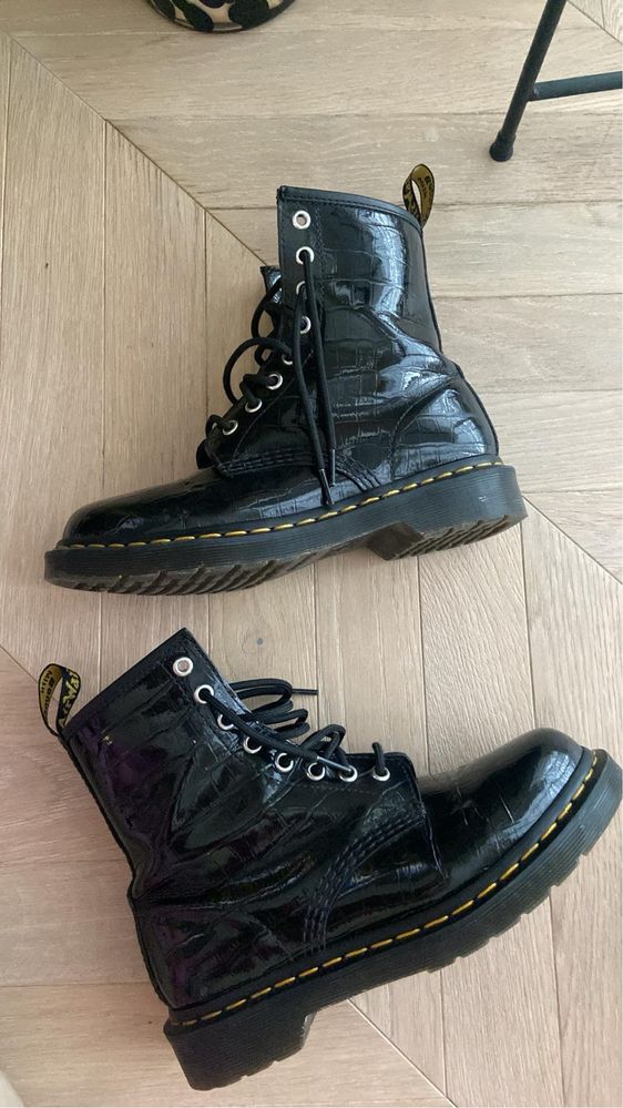 Buty glany dr.Martens lakierowane