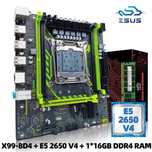 Kit Placa mãe e processador e ram