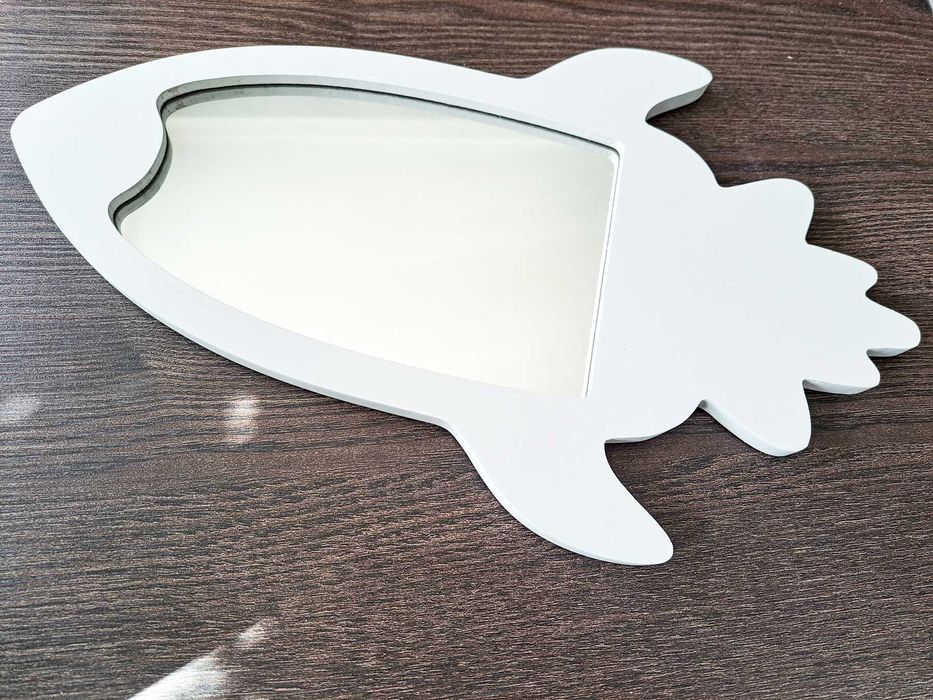 Lusterko Dla DZIECI Lustro Rakieta Kosmiczna