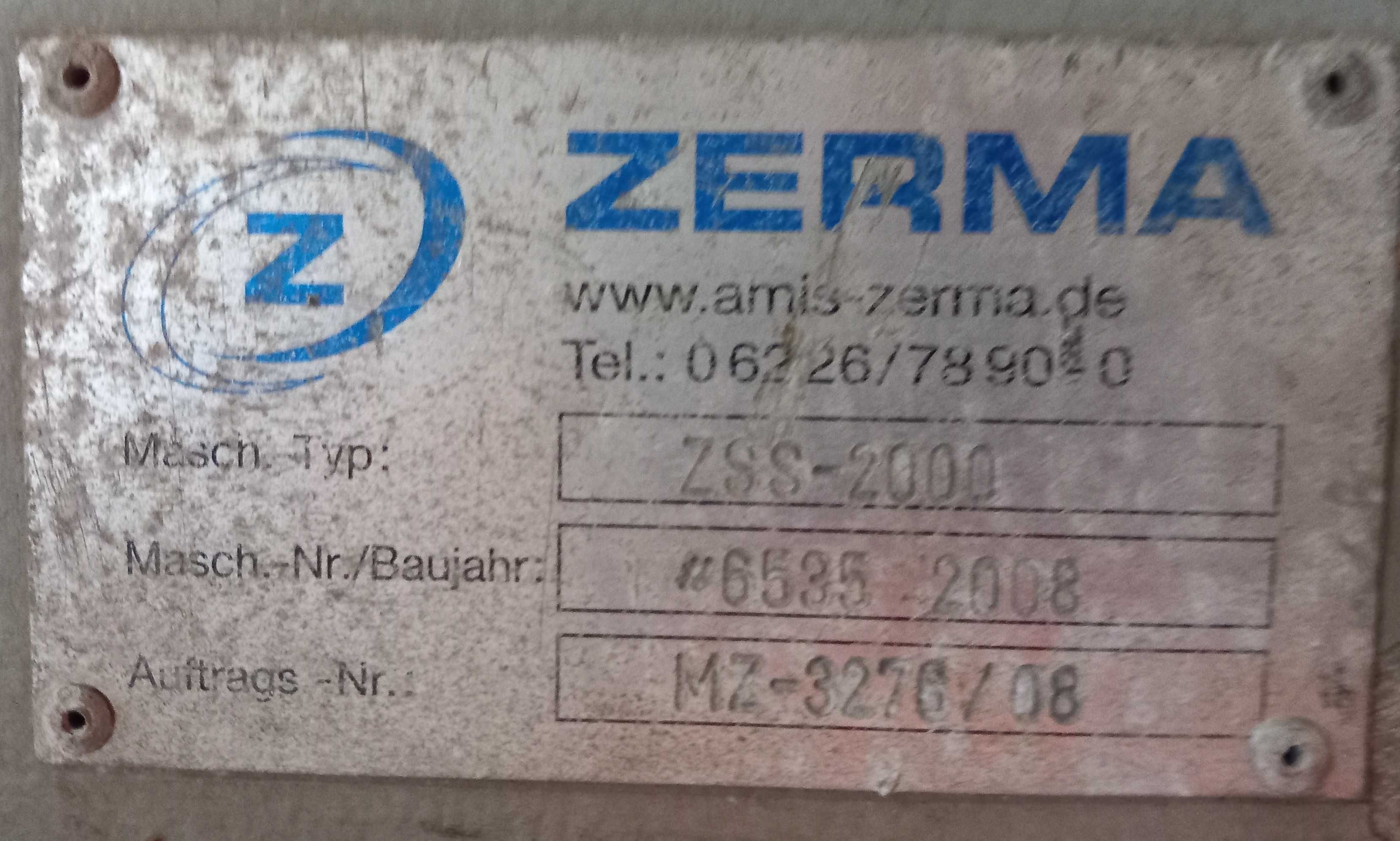 Triturador ZERMA ZSS-2000