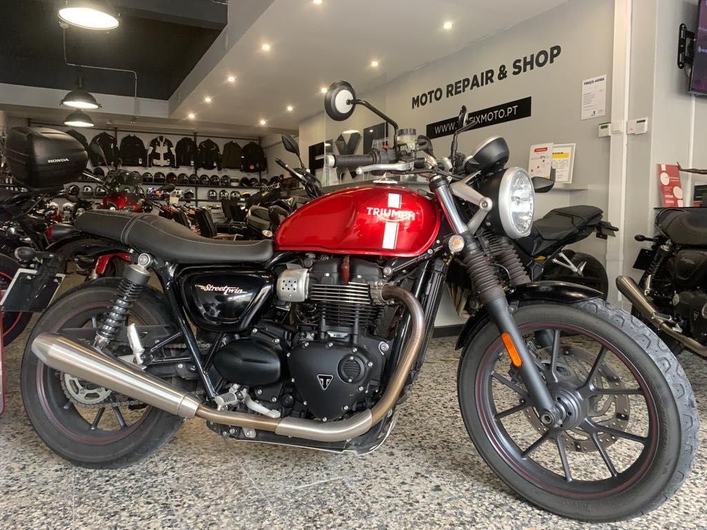 Triumph Bonneville Street Twin Nacional Irrepreensível 4419 Kms