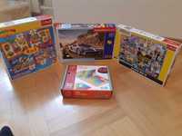 Puzzle Super Zings, Minionki, Auto, gra logiczna