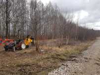 Wycinka samosiejek, karczowanie terenu, wycinka nieużytków, rębak