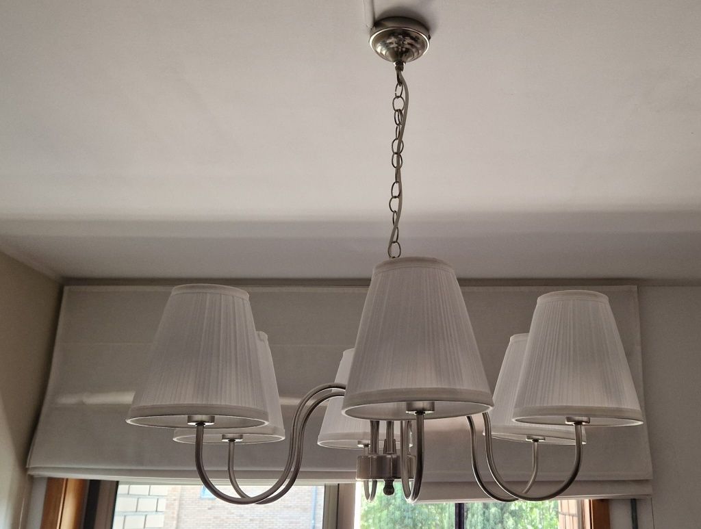 Candeeiro de teto 6 lampadas modelo Arstid