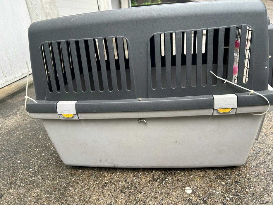 Caixa de transporte Trixie Gulliver 4 para Cães e Gatos + Rodas
