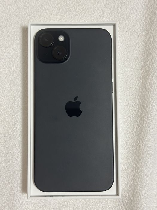 iPhone 15 Plus 256 Black eSim, Айфон 15 плюс 256. Чорний есім