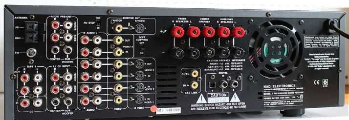 NAD T760 — Receptor AV Hi-Fi / Home Cinema 5.1 | Como Novo