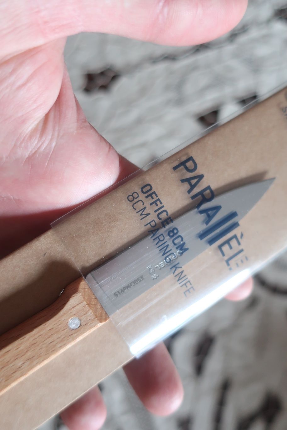 (Nova a estrear) Faca Opinel Paralell paring 8cm