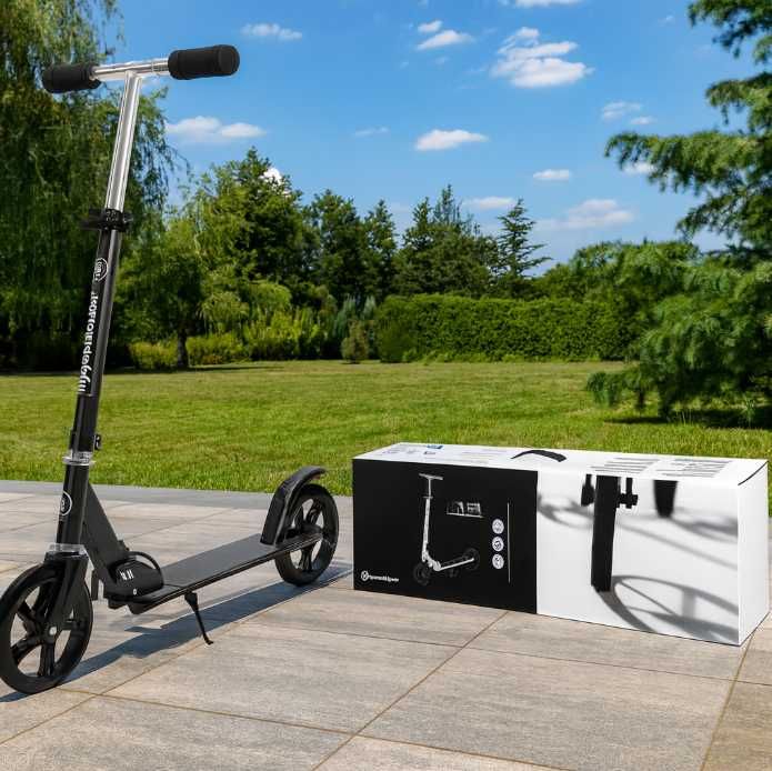 Wytrzymała Hulajnoga Miejska Składana Dla Dorosłych Dzieci Regulowana