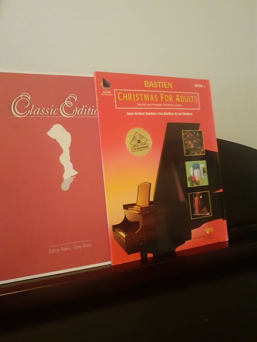 Livros de partituras para piano