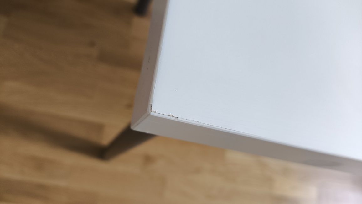 Biurko Ikea, białe, lekkie