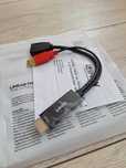 Przejściówka adapter z HDMI na Display Port firmy LINDY