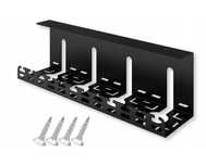 Organizer Uchwyt Maskownica do Kabli pod Biurko 40 cm Metal Stalflex