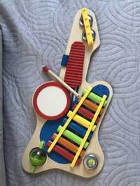 Playactive drewniana gitara 6w1