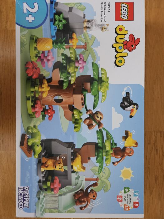 Lego duplo Dzikie zwierzęta Ameryki Południowej 10973