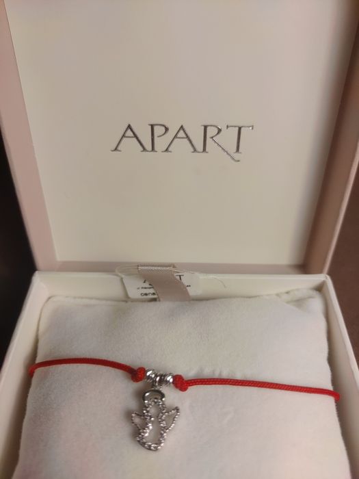 APART Bransoletka z elementami srebra i cyrkoniami - Aniołek