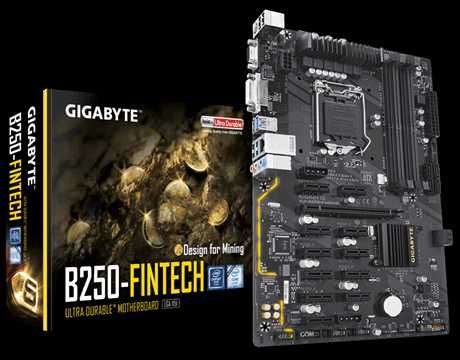Gigabyte B-250 Fintech (Новые, гарантия)