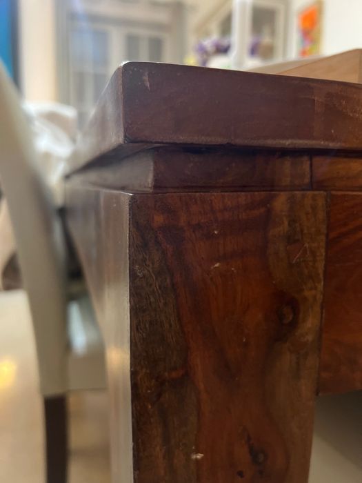 Mesa em madeira maciça Indiana