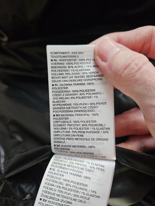 Kurtka puchowa Marc O'Polo 38 czarna