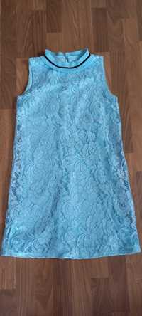 Sukienka 158 niebieska