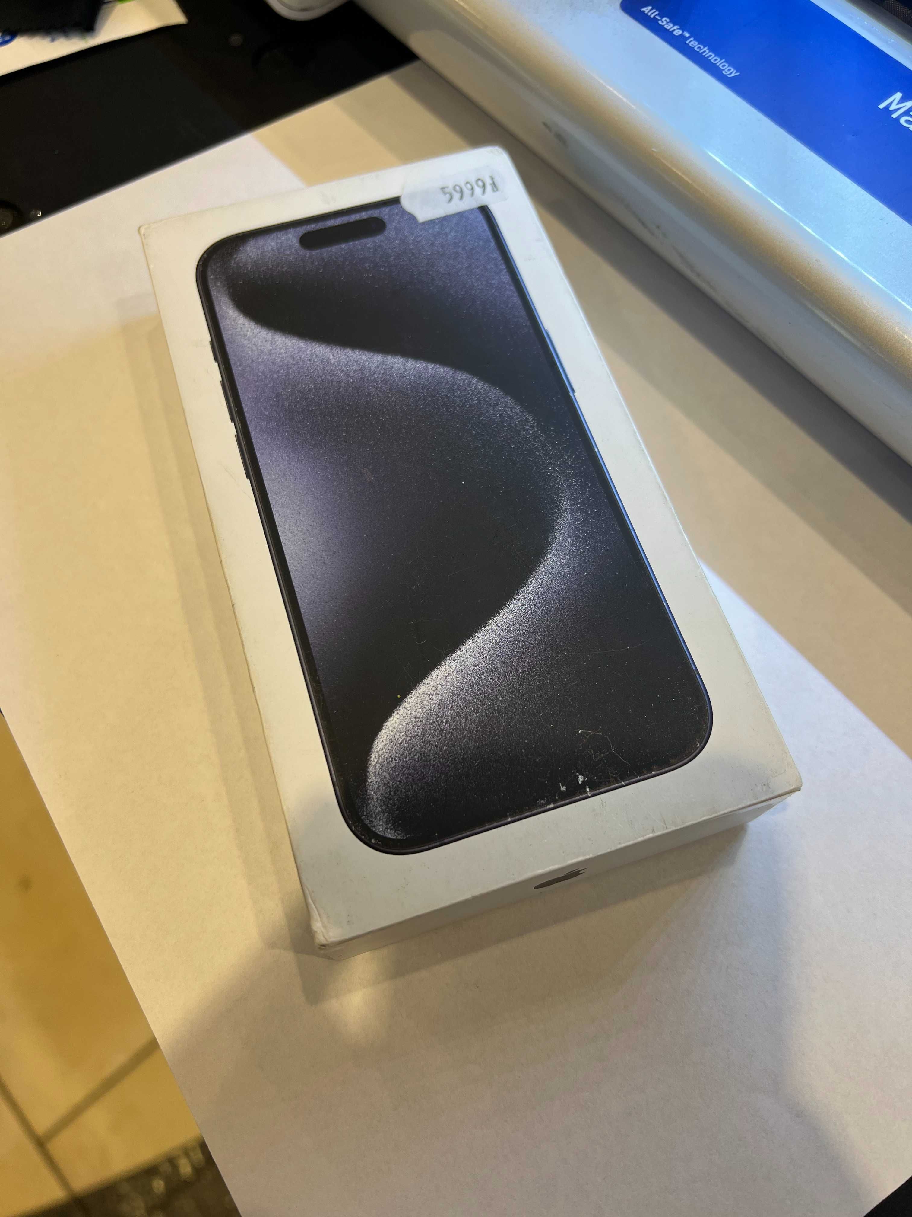 NIEUŻYWANY iphone 15 pro 256gb blue titanium