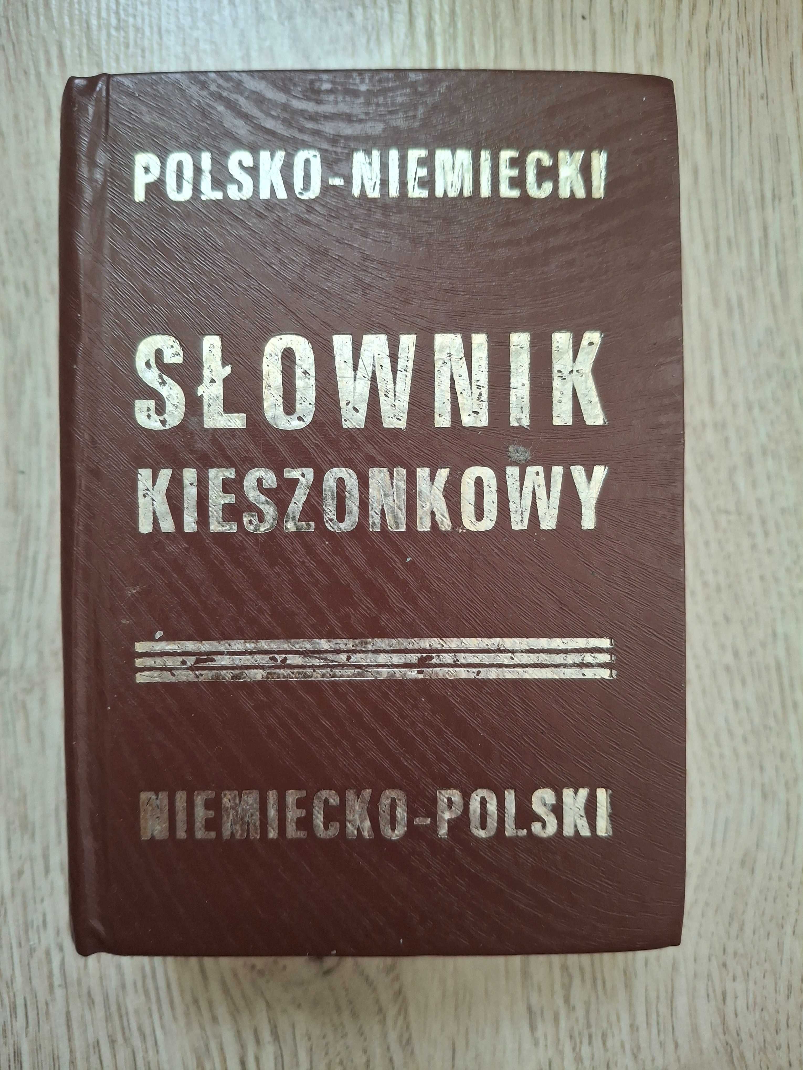 Słownik polsko-niemiecki niemiecko-polski 1985 PRL