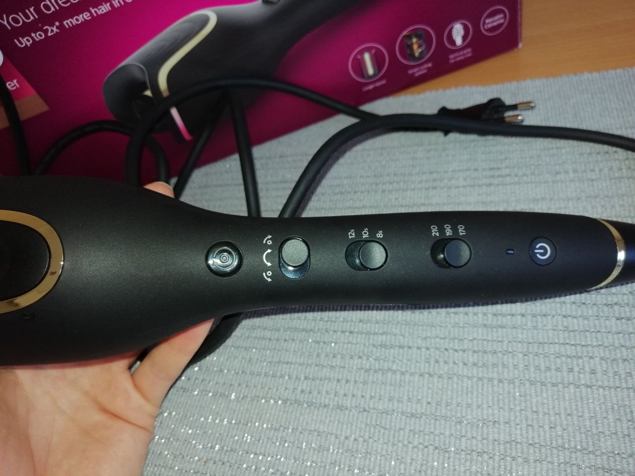 Lokówka do włosów Philips Auto Curler 8000