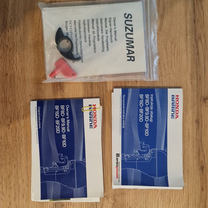 Rib Suzumar + honda bf 20 + przyczepa