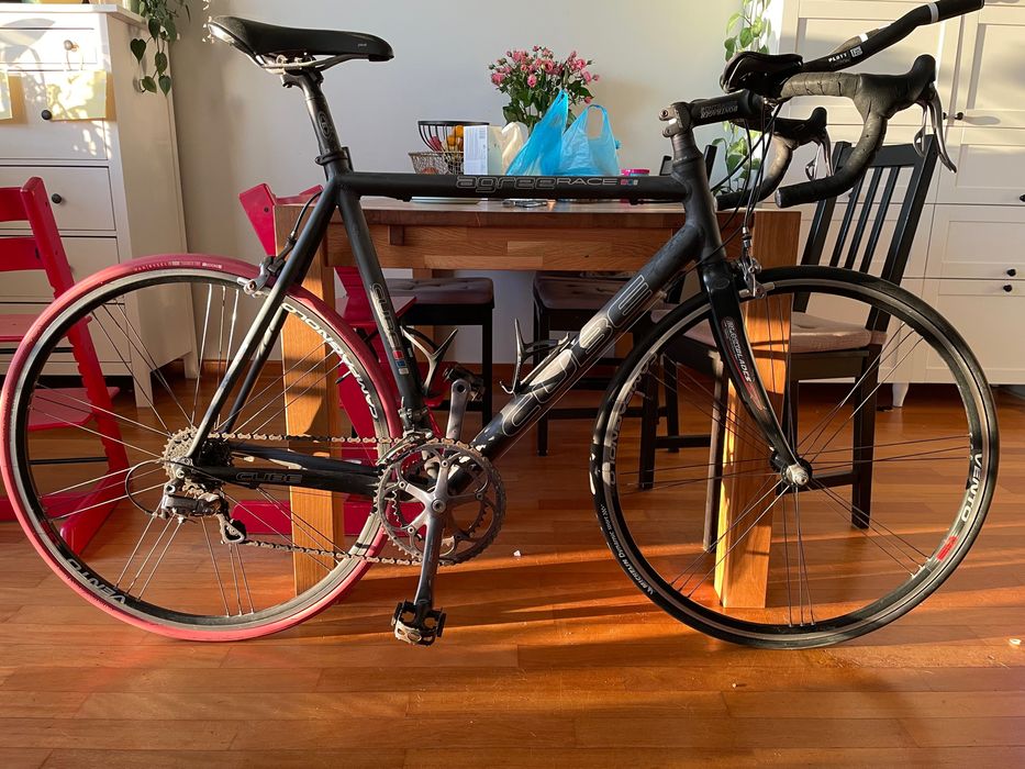 Rower Cube Agree Race karbonowy widelec, lemondki