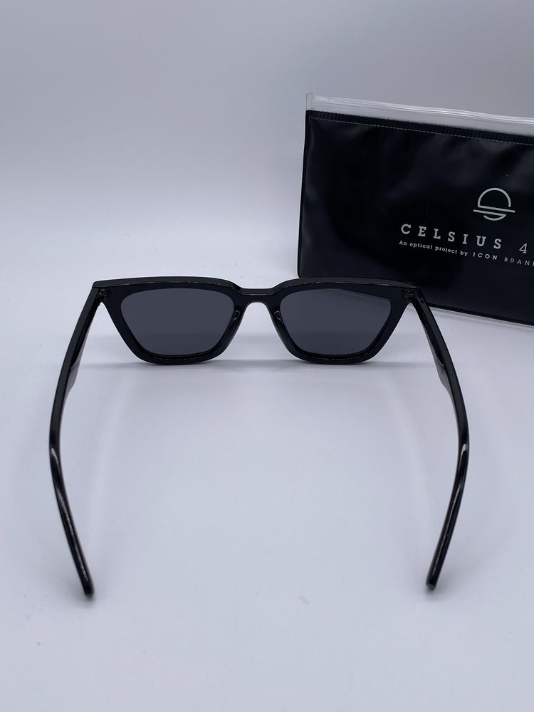 Okulary przeciwsłoneczne Unisex Celsius 4266 Klasyczne Czarne Modne